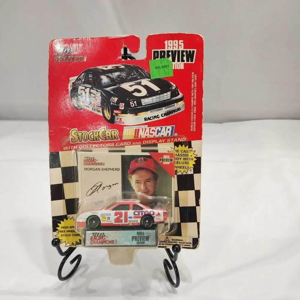Racing Champions 1995 Preview Edition Morgan Shepherd 21 Citgo NASCAR Diecast